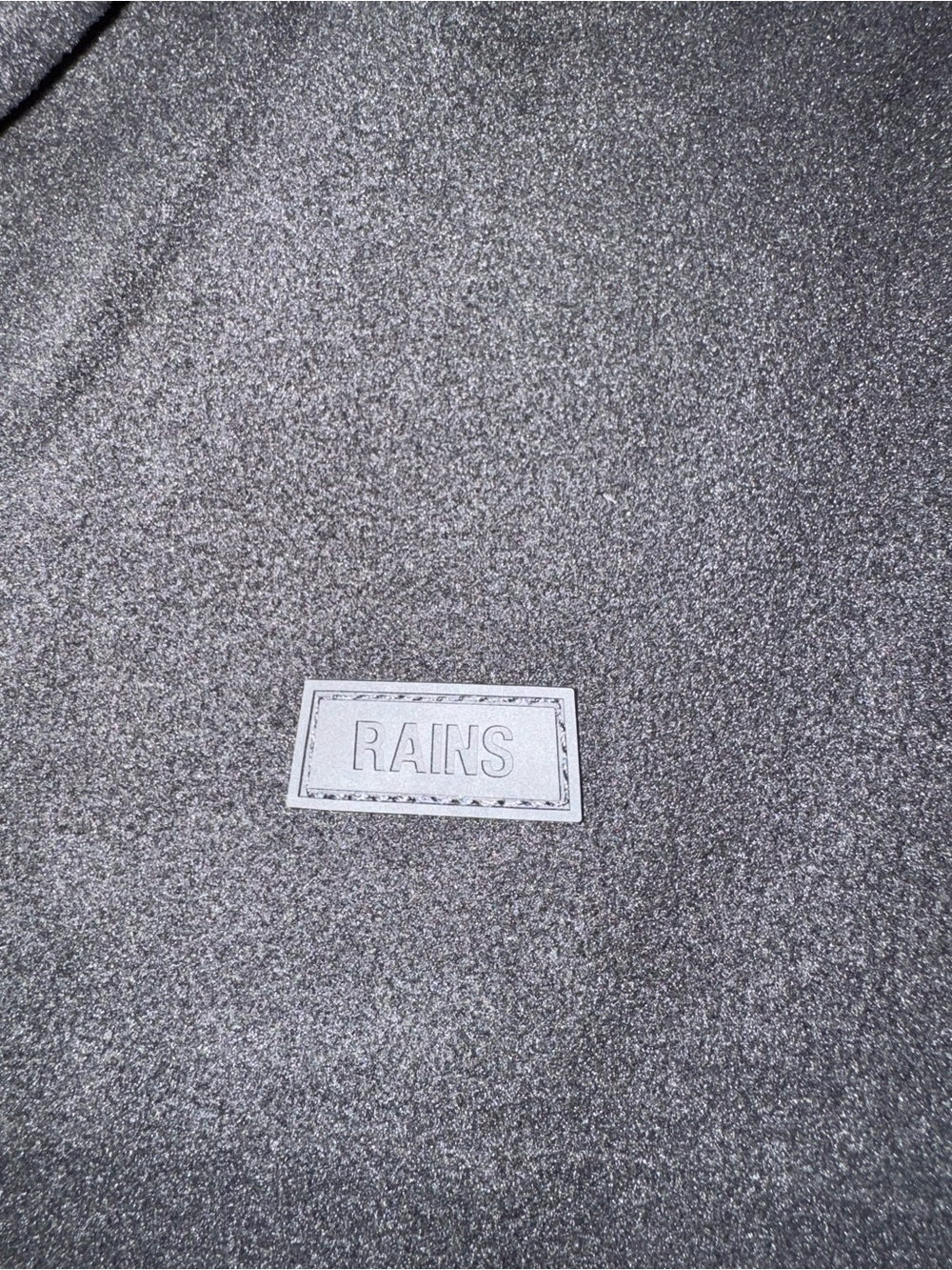 Rains Addis Fleece Black Half-Zip Pullover - Medium & Large - Picture 4 of 6